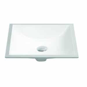 Rectangular Bowl Porcelain Undermount Sink