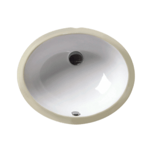 Oval Bowl Porcelain Undermount Sink